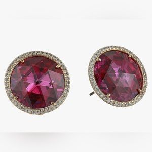 Kate Spade New York She Has Spark Studs Earrings Fuchsia One Size